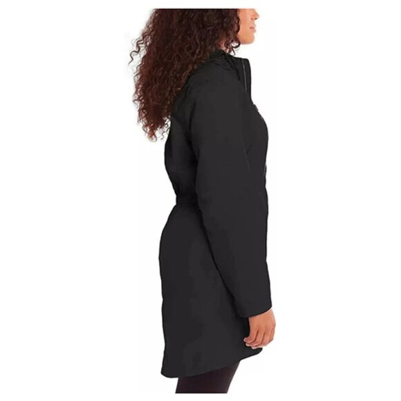 KIRKLAND LAIDES HOODED LIGHTWEIGHT JACKET   IN BLACK - Picture 3 of 4